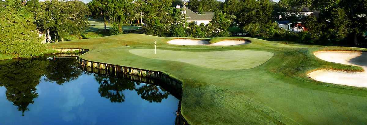 view of golf course